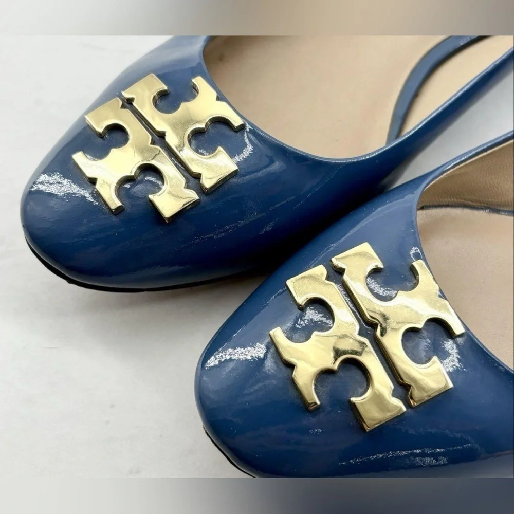 Tory Burch glossy sky